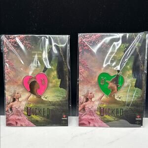 Wicked Movie Promotional Pins 2024 Glinda & Elphaba